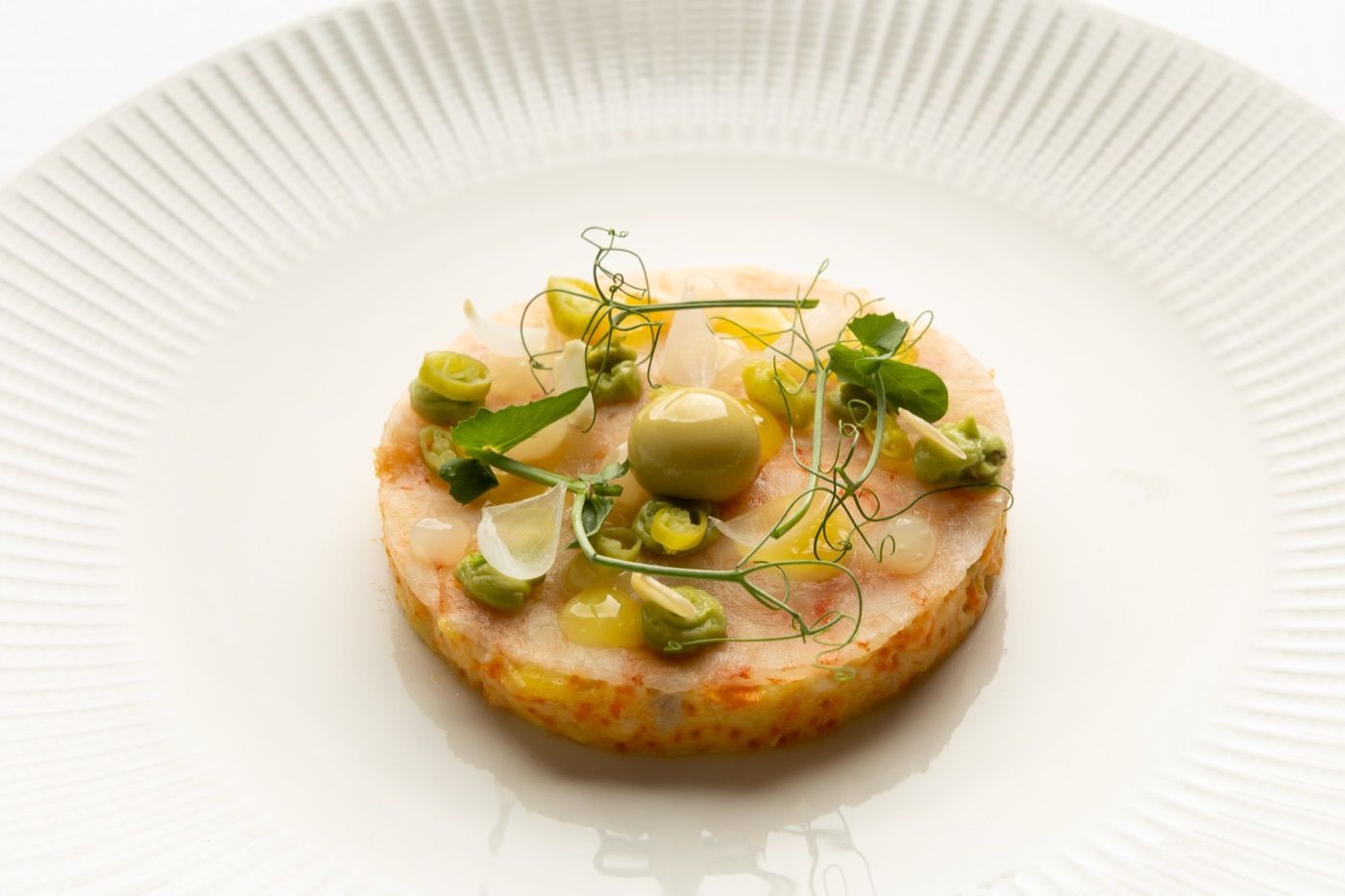 Tartar con vegetales de temporada