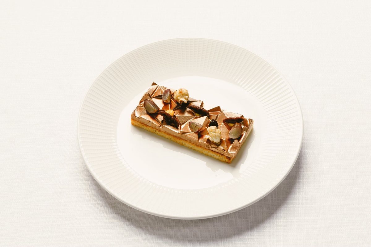 Tarta con merengue tostado